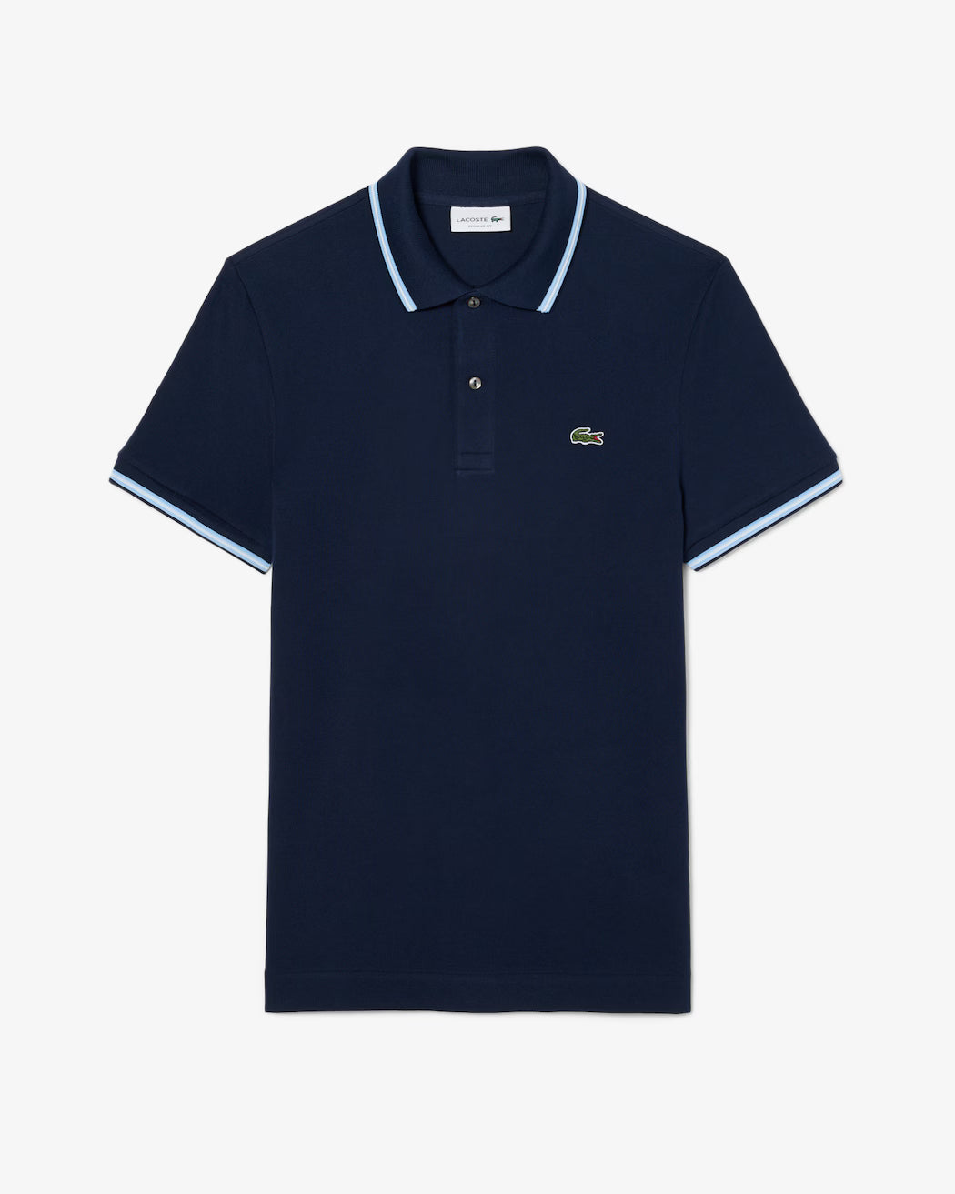 Polo L.12.12 regular fit liserés