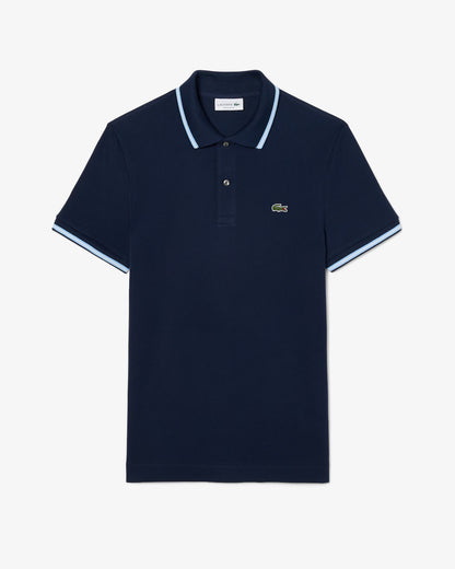 Polo L.12.12 regular fit liserés