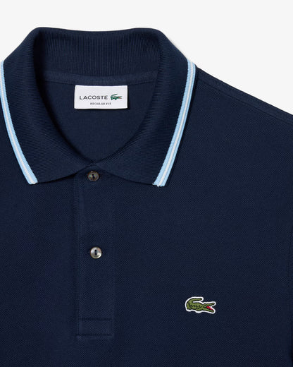 Polo L.12.12 regular fit liserés