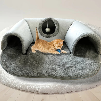 Nid Tunnel Douillet Confortable Chat