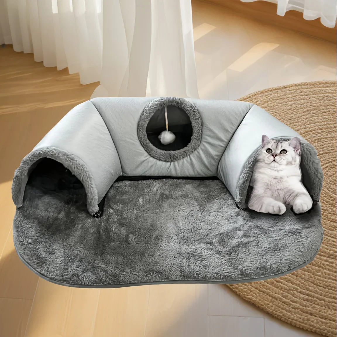 Nid Tunnel Douillet Confortable Chat