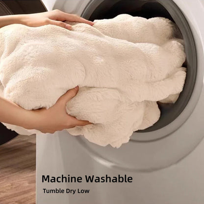 Housse Canapé Peluche Confort Douillet