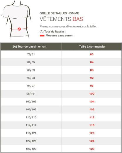 T-shirt Thermique Thermolactyl Molleton Confort Intense