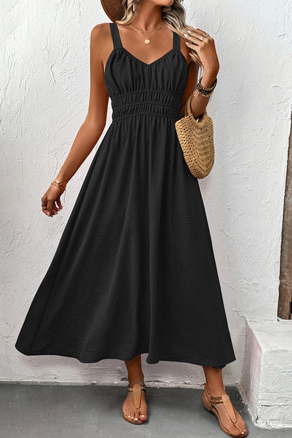 Robe Décontractée Col V Confort