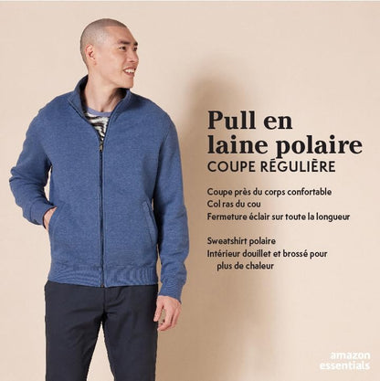 Confort Zip Polaire Douce