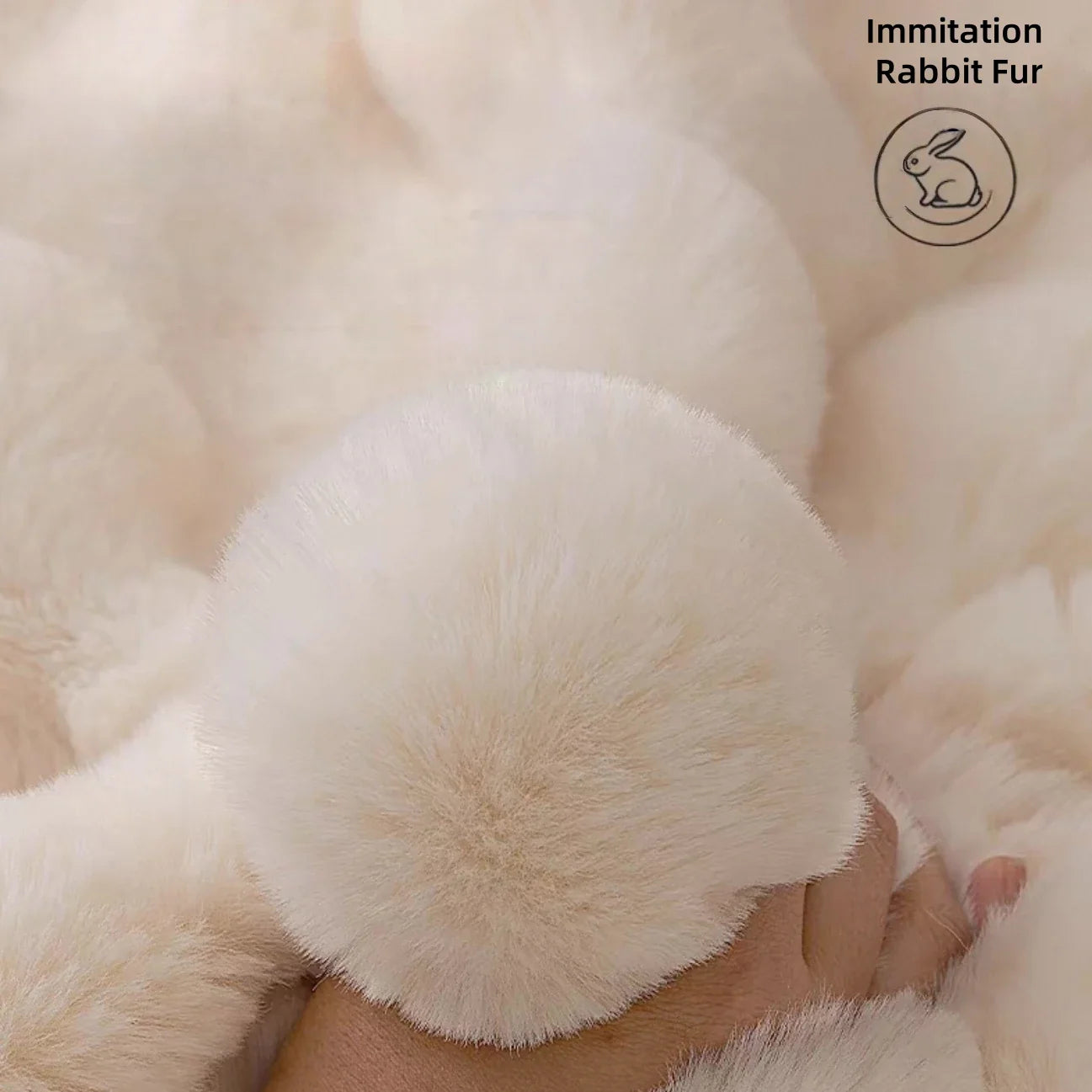 Housse Canapé Peluche Confort Douillet